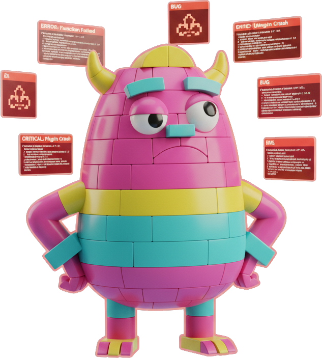 Snippy looking worried